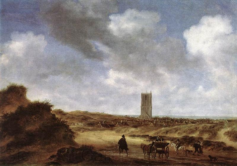 RUYSDAEL, Salomon van View of Egmond aan Zee f
